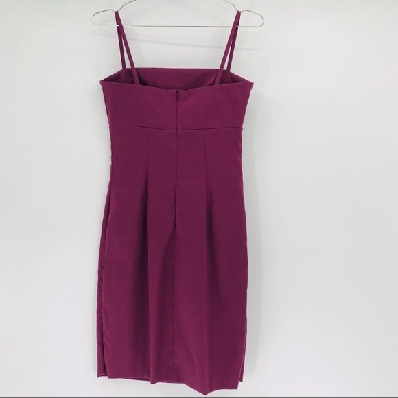 Purple Sleeveless Bodycon Mini Dress - Picture 6 of 6